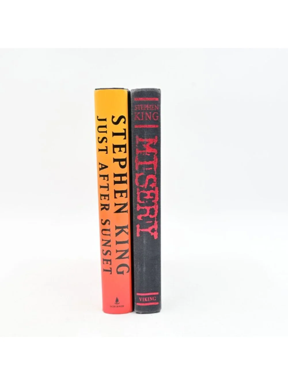 Stephen King Just After Sunset & Misery Hardcover Book Bundle Of 2